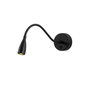 Opviq Reading - 3246 Lámpara de pared negra con altura ajustable